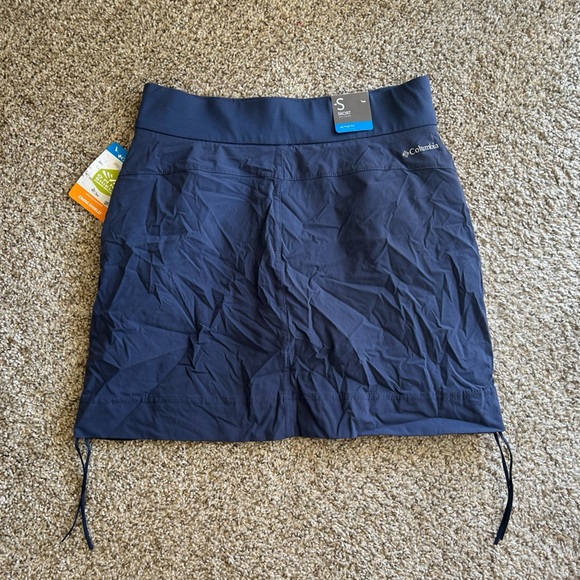 NWT Columbia Anytime Casual UPF 50 Active Skort Women’s Size Small Elastic Waist - Picture 3 of 7
